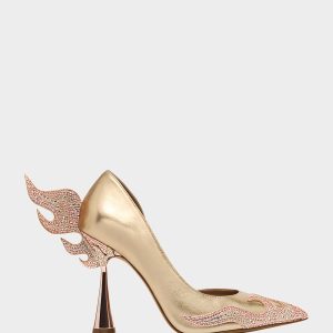 THE FLAME SHOES METAL MULTI
