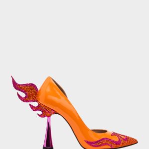 THE FLAME SHOES ORANGE MULTI