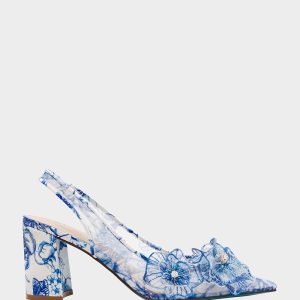 PETRA WHITE/BLUE FLORAL
