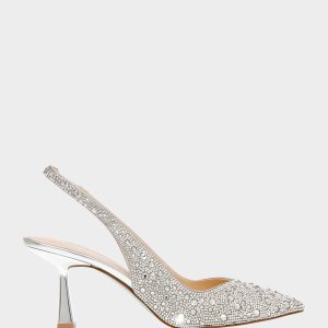 CLARK HEELS SILVER